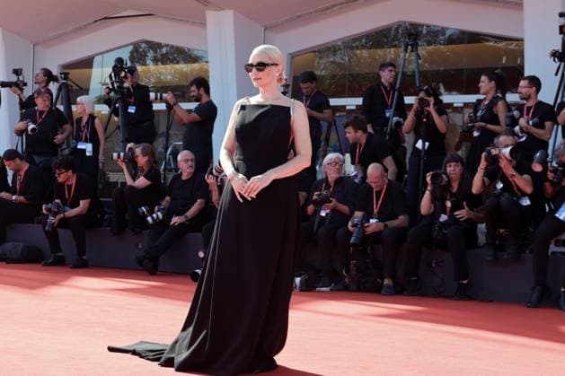 The Testament Of Ann Lee Red Carpet - The 82nd Venice International Film Festival Mona Fastvold attends The Testament Of Ann Lee red carpet during the 82nd Venice International Film Festival on September 01, 2025 in Venice, Italy  Copyright: xKazukoxWakayamax