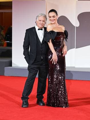 Venice, 82nd Venice International Film Festival 2025 - evening 6, red carpet of the film Orfeo In the photo: Garrison Rochelle and Klaudia Pepa  Copyright: xManuelexMangiarottix xipa-agency.netx xPoolxPhotoxEventsx06x IPA_Agency_IPA63890161
