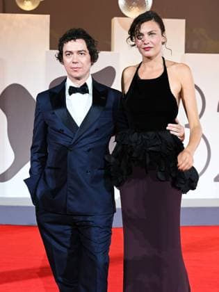 Venice, 82nd Venice International Film Festival 2025 - evening 6, red carpet of the film Orfeo In the photo: Virgo Villoresi, Aomi Muyock  Copyright: xManuelexMangiarottix xipa-agency.netx xPoolxPhotoxEventsx06x IPA_Agency_IPA63891089