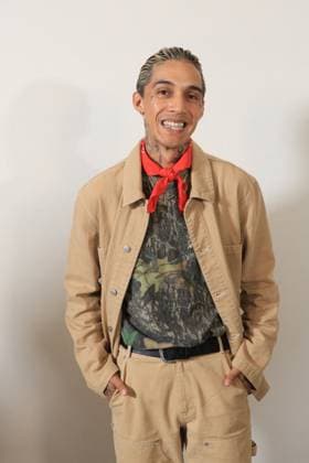 Austin Post show - Paris Demit Omphroy attends the Austin Post show in Paris, September 01, 2025, France. Photo by Jerome Domine ABACAPRESS.COM France  Copyright: xDominexJerome ABACAx