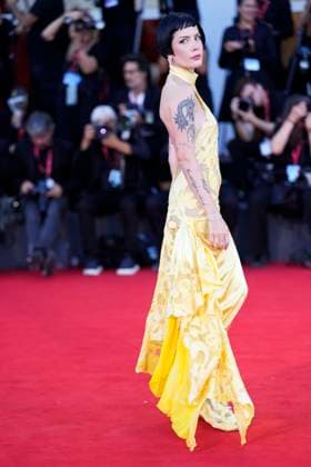The Smashing Machine Red Carpet - The 82nd Venice International Film Festival - 01 Sep 2025 Halsey attends The Smashing Machine red carpet during the 82nd Venice International Film Festival. Venice Lido Italy Copyright: xDanielexCifalax xSOPAxImagesx _CIF7583