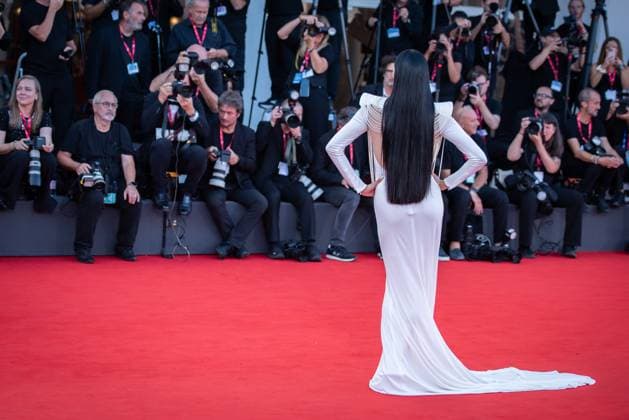 The Smashing Machine red carpet during the 82nd Venice International Film Festival - 01 Sept 2025 Zarina Yeva attends The Smashing Machine red carpet during the 82nd Venice International Film Festival. Venice Italy Copyright: xLoredanaxSangiulianox xSOPAxImagesx LSangiuliano-2705