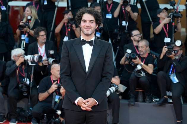 The Smashing machine red carpet in Italy - 01 Sept 2025 Benny Safdie attends the red carpet of the film The smashing machine at 82 Venice Film Festival at Palazzo del cinema. Venice Lido Italy Copyright: xMarioxCartellix xSOPAxImagesx _DSC5217