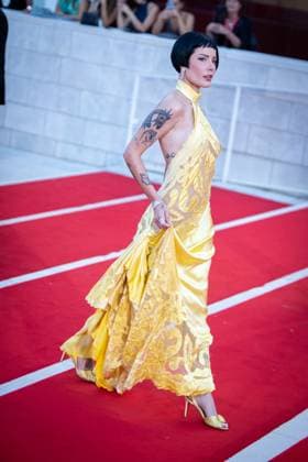 The Smashing Machine red carpet during the 82nd Venice International Film Festival - 01 Sept 2025 Halsey attends The Smashing Machine red carpet during the 82nd Venice International Film Festival. Venice Italy Copyright: xLoredanaxSangiulianox xSOPAxImagesx LSangiuliano-2794