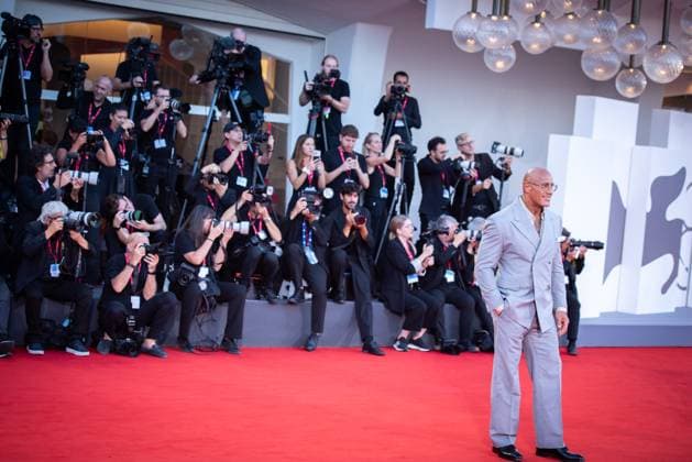 The Smashing Machine red carpet during the 82nd Venice International Film Festival - 01 Sept 2025 Dwayne Johnson attends The Smashing Machine red carpet during the 82nd Venice International Film Festival. Venice Italy Copyright: xLoredanaxSangiulianox xSOPAxImagesx LSangiuliano-2960