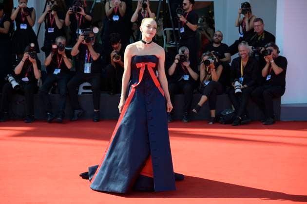 The testament of Ann Lee red carpet in Venice Lido - 01 Sept 2025 Amaanda Seyfried attends the red carpet of film The testament of Ann Lee at 82 Venice Film Festival at Palazzo del cinema. Venice Lido Italy Copyright: xMarioxCartellix xSOPAxImagesx _DSC0516