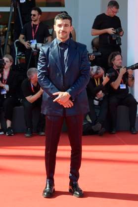 The testament of Ann Lee red carpet in Venice Lido - 01 Sept 2025 Chistopher Abbott attends the red carpet of film The testament of Ann Lee at 82 Venice Film Festival at Palazzo del cinema. Venice Lido Italy Copyright: xMarioxCartellix xSOPAxImagesx _DSC0610