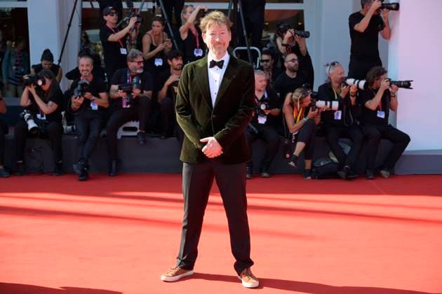 The testament of Ann Lee red carpet in Venice Lido - 01 Sept 2025 Scott Handy attends the red carpet of film The testament of Ann Lee at 82 Venice Film Festival at Palazzo del cinema. Venice Lido Italy Copyright: xMarioxCartellix xSOPAxImagesx _DSC0631