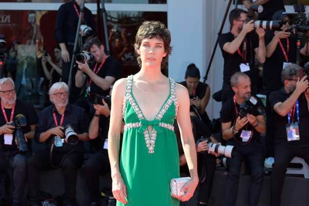 The testament of Ann Lee red carpet in Venice Lido - 01 Sept 2025 Celia Rowlson-Hall attends the red carpet of film The testament of Ann Lee at 82 Venice Film Festival at Palazzo del cinema. Venice Lido Italy Copyright: xMarioxCartellix xSOPAxImagesx _DSC0642