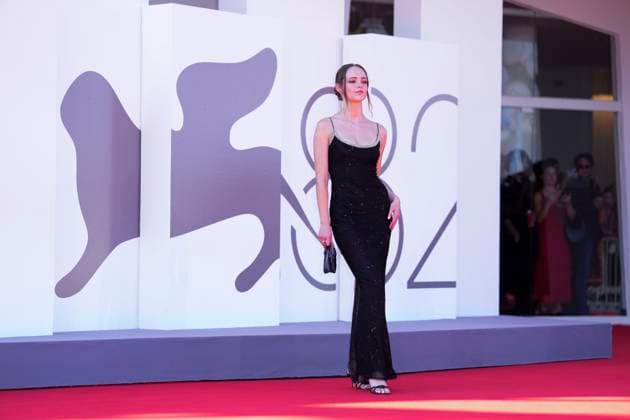 The Testament Of Ann Lee Red Carpet - The 82nd Venice International Film Festival - 01 Sep 2025 Natalie Shinnick attends The Testament Of Ann Lee red carpet during the 82nd Venice International Film Festival. Venice Italy Copyright: xDanielexCifalax xSOPAxImagesx _CIF7246