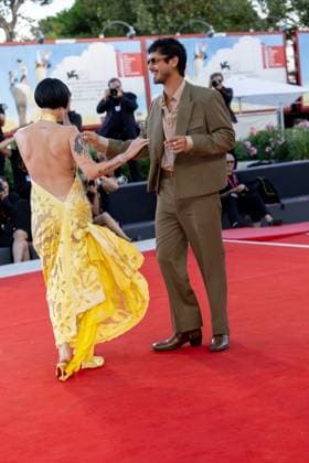 The Smashing Machine red carpet at Venice Film Festival VENICE, ITALY - SEPTEMBER 01: Halsey at The Smashing Machine red carpet during the 82nd Venice International Film Festival on September 01, 2025 in Venice, Italy. CAP KA Kristina Afanasyeva Venice ITALY Copyright: xKristinaxAfanasyeva CapitalxPicturesx