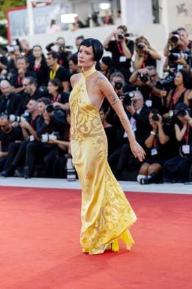 The Smashing Machine red carpet at Venice Film Festival VENICE, ITALY - SEPTEMBER 01: Halsey at The Smashing Machine red carpet during the 82nd Venice International Film Festival on September 01, 2025 in Venice, Italy. CAP KA Kristina Afanasyeva Venice ITALY Copyright: xKristinaxAfanasyeva CapitalxPicturesx
