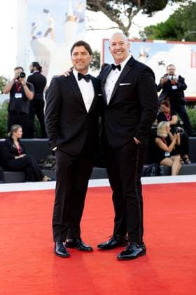 The Smashing Machine red carpet at Venice Film Festival VENICE, ITALY - SEPTEMBER 01: David Koplan and Hiram Garcia at The Smashing Machine red carpet during the 82nd Venice International Film Festival on September 01, 2025 in Venice, Italy. CAP KA Kristina Afanasyeva Venice ITALY Copyright: xKristinaxAfanasyeva CapitalxPicturesx