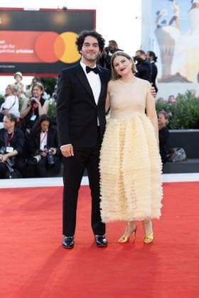 The Smashing Machine red carpet at Venice Film Festival VENICE, ITALY - SEPTEMBER 01: Benny Safdie and Ava Safdie at The Smashing Machine red carpet during the 82nd Venice International Film Festival on September 01, 2025 in Venice, Italy. CAP KA Kristina Afanasyeva Venice ITALY Copyright: xKristinaxAfanasyeva CapitalxPicturesx