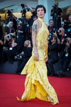 The Smashing Machine red carpet during the 82nd Venice International Film Festival in Venice, Italy on 01 September 2025. Halsey attends attends the The Smashing Machine red carpet during the 82nd Venice International Film Festival in Venice, Italy on 01 September 2025., Credit:Stefano Costantino TTL Avalon Italy, Venice  Copyright: xStefanoxCostantinoxTTLx xAvalonx 1033360116