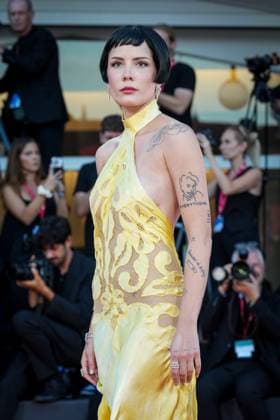The Smashing Machine red carpet during the 82nd Venice International Film Festival in Venice, Italy on 01 September 2025. Halsey attends attends the The Smashing Machine red carpet during the 82nd Venice International Film Festival in Venice, Italy on 01 September 2025., Credit:Stefano Costantino TTL Avalon Italy, Venice  Copyright: xStefanoxCostantinoxTTLx xAvalonx 1033360135