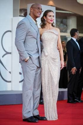 The Smashing Machine red carpet during the 82nd Venice International Film Festival in Venice, Italy on 01 September 2025. Emily Blunt and Dwayne Johnson attend attends the The Smashing Machine red carpet during the 82nd Venice International Film Festival in Venice, Italy on 01 September 2025., Credit:Stefano Costantino TTL Avalon Italy, Venice  Copyright: xStefanoxCostantinoxTTLx xAvalonx 1033360514
