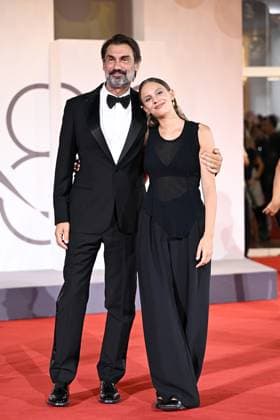 Portobello Red Carpet - The 82nd Venice International Film Festival Fabrizio Gifuni with his daughterMaria at the Portobello Red Carpet - The 82nd Venice International Film Festival, Venice, Italy, 01 Sept 2025, Credit:Maria Laura Antonelli Avalon Italy, Venice  Copyright: xMariaxLauraxAntonellix xAvalonx 1033481618