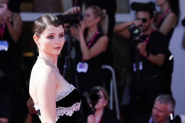 Photo IPP Daniele Cifala Venice 01 09 2025 The Testament Of Ann Lee Red Carpet The 82nd Venice International Film Festival in the photo Thomasin McKenzie Italy Photo Press World Copyright
