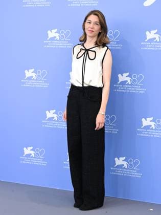 Venice, Italy: Venice, 82nd Venice International Film Festival 2025 - Day 7, Marc By Sofia. Pictured: Sofia Coppola Venice Italy  - ZUMAp169 20250902_zea_p169_382 Copyright: xAlbertoxTerenghix