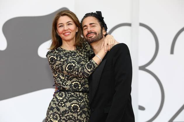 September 2, 2025, Venice, Veneto, Italy: SOFIA COPPOLA and MARC JACOBS hug on the red carpet for Marc by Sofia Premiere screening at the 82nd Venice Film Festival at the Venice Lido, Italy. Venice Italy - ZUMAc179 20250902_zep_c179_003 Copyright: xMickaelxChavetx