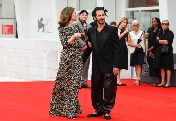 September 2, 2025, Venice, Veneto, Italy: SOFIA COPPOLA and MARC JACOBS on the red carpet for Marc by Sofia Premiere screening at the 82nd Venice Film Festival at the Venice Lido, Italy. Venice Italy - ZUMAc179 20250902_zep_c179_010 Copyright: xMickaelxChavetx