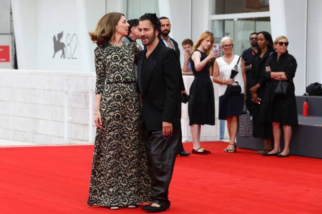September 2, 2025, Venice, Veneto, Italy: SOFIA COPPOLA and MARC JACOBS on the red carpet for Marc by Sofia Premiere screening at the 82nd Venice Film Festival at the Venice Lido, Italy. Venice Italy - ZUMAc179 20250902_zep_c179_011 Copyright: xMickaelxChavetx