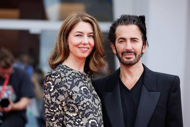 News - Sofia Coppola and Marc Jacobs, details, attend Marc By Sofia red carpet during the 82nd Venice International Film Festival on September 02, 2025 in Venice, Italy. Sofia Coppola and Marc Jacobs attend Marc By Sofia red carpet during the 82nd Venice International Film Festival on September 02, 2025 in Venice, Italy. Photo: Cinzia Camela. Lido di Venezia Palazzo del Cinema Italy Copyright: xCinziaxCamelax xLiveMediax LPN_2006176