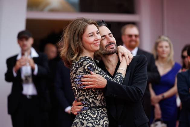 News - Sofia Coppola and Marc Jacobs, details, attend Marc By Sofia red carpet during the 82nd Venice International Film Festival on September 02, 2025 in Venice, Italy. Sofia Coppola and Marc Jacobs attend Marc By Sofia red carpet during the 82nd Venice International Film Festival on September 02, 2025 in Venice, Italy. Photo: Cinzia Camela. Lido di Venezia Palazzo del Cinema Italy Copyright: xCinziaxCamelax xLiveMediax LPN_2006199