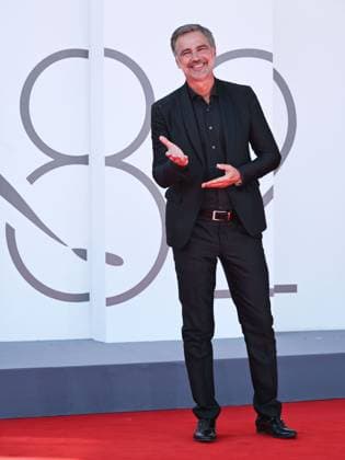 Venice, 82nd Venice International Film Festival 2025 - Evening 7 - Red Carpet for the film L Etranger (The Stranger) In the photo: Beppe Convertini  Copyright: xSimonexComix xipa-agency.netx xPoolxPhotoxEventsx06x IPA_Agency_IPA63959407