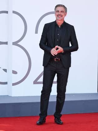 Venice, 82nd Venice International Film Festival 2025 - Evening 7 - Red Carpet for the film L Etranger (The Stranger) In the photo: Beppe Convertini  Copyright: xSimonexComix xipa-agency.netx xPoolxPhotoxEventsx06x IPA_Agency_IPA63959409