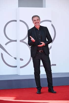 Venice, 82nd Venice International Film Festival 2025 - Evening 7 - Red Carpet for the film L Etranger (The Stranger) In the photo: Beppe Convertini  Copyright: xSimonexComix xipa-agency.netx xPoolxPhotoxEventsx06x IPA_Agency_IPA63959374