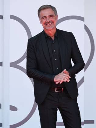 Venice, 82nd Venice International Film Festival 2025 - Evening 7 - Red Carpet for the film L Etranger (The Stranger) In the photo: Beppe Convertini  Copyright: xSimonexComix xipa-agency.netx xPoolxPhotoxEventsx06x IPA_Agency_IPA63959379