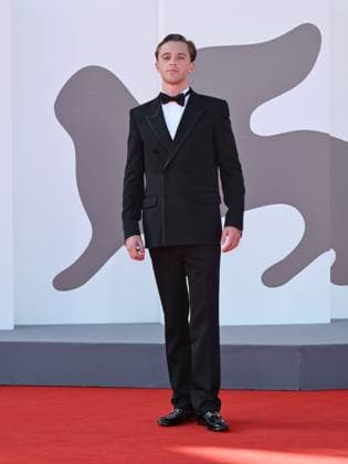 Venice, 82nd Venice International Film Festival 2025 - evening 7 - red carpet for the film L Etranger (The Stranger) In the photo: Benjamin Voisin  Copyright: xSimonexComix xipa-agency.netx xPoolxPhotoxEventsx06x IPA_Agency_IPA63959415