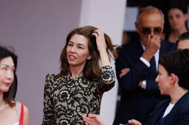 News - Sofia Coppola and Marc Jacobs, details, attend Marc By Sofia red carpet during the 82nd Venice International Film Festival on September 02, 2025 in Venice, Italy. Sofia Coppola attends Marc By Sofia red carpet during the 82nd Venice International Film Festival on September 02, 2025 in Venice, Italy. Photo: Cinzia Camela. Lido di Venezia Palazzo del Cinema Italy Copyright: xCinziaxCamelax xLiveMediax LPN_2006219