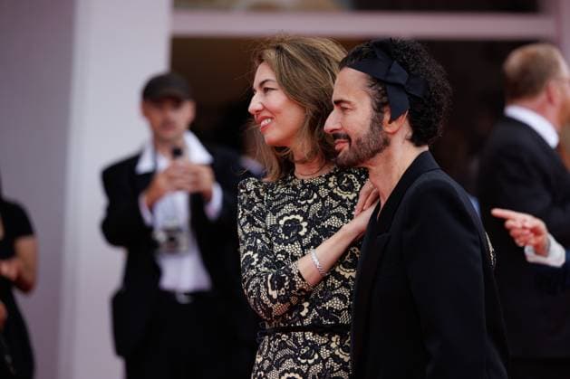 News - Sofia Coppola and Marc Jacobs, details, attend Marc By Sofia red carpet during the 82nd Venice International Film Festival on September 02, 2025 in Venice, Italy. Sofia Coppola and Marc Jacobs attend Marc By Sofia red carpet during the 82nd Venice International Film Festival on September 02, 2025 in Venice, Italy. Photo: Cinzia Camela. Lido di Venezia Palazzo del Cinema Italy Copyright: xCinziaxCamelax xLiveMediax LPN_2006206