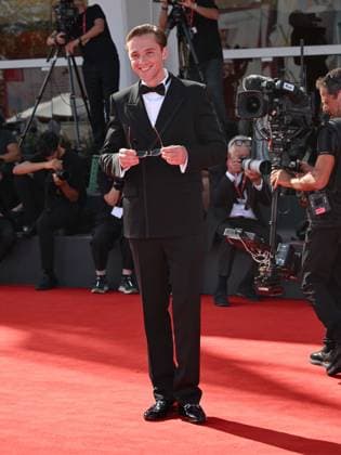 Venice, 82nd Venice International Film Festival 2025 - evening 7 - red carpet for the film L Etranger (The Stranger) In the photo: Benjamin Voisin  Copyright: xSimonexComix xipa-agency.netx xPoolxPhotoxEventsx06x IPA_Agency_IPA63959704