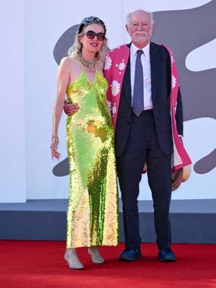 Venice, 82nd Venice International Film Festival 2025 - evening 7 - red carpet for the film L Etranger (The Stranger) In the photo: Sophie Desserteaux and Jerome Seydoux  Copyright: xSimonexComix xipa-agency.netx xPoolxPhotoxEventsx06x IPA_Agency_IPA63959745