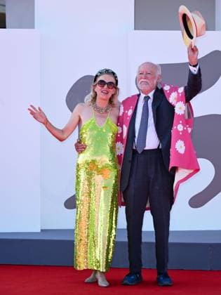 Venice, 82nd Venice International Film Festival 2025 - evening 7 - red carpet for the film L Etranger (The Stranger) In the photo: Sophie Desserteaux and Jerome Seydoux  Copyright: xSimonexComix xipa-agency.netx xPoolxPhotoxEventsx06x IPA_Agency_IPA63959719