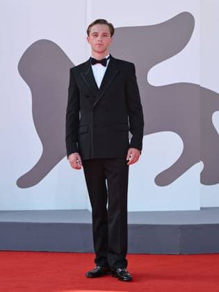 Venice, ITALY: Venice, 82nd Venice International Film Festival 2025 - evening 7 - red carpet for the film L Etranger (The Stranger) In the photo: Benjamin Voisin Venice ITALY  - ZUMAp169 20250902_zea_p169_1101 Copyright: xSimonexComix