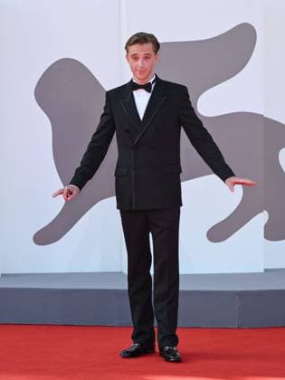 Venice, ITALY: Venice, 82nd Venice International Film Festival 2025 - evening 7 - red carpet for the film L Etranger (The Stranger) In the photo: Benjamin Voisin Venice ITALY  - ZUMAp169 20250902_zea_p169_1107 Copyright: xSimonexComix
