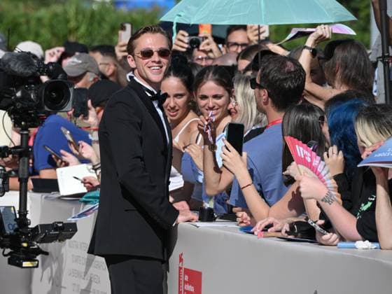 Venice, ITALY: Venice, 82nd Venice International Film Festival 2025 - evening 7 - red carpet for the film L Etranger (The Stranger) In the photo: Benjamin Voisin Venice ITALY  - ZUMAp169 20250902_zea_p169_1164 Copyright: xSimonexComix