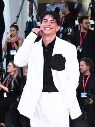 Venice, 82nd Venice International Film Festival 2025 - Evening 7 - Red carpet for the film A House of Dynamite. Pictured is Matteo Robert.  Copyright: xSimonexComix xipa-agency.netx xPoolxPhotoxEventsx06x IPA_Agency_IPA63963617