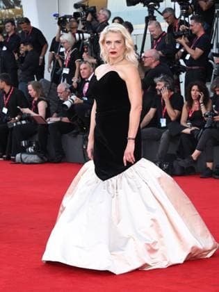 Venice, Italy: Venice, 82nd Venice International Film Festival 2025 - Evening 7 - Red carpet screening of A House of Dynamite. Pictured is Angela Ismalios. Venice Italy  - ZUMAp169 20250902_zea_p169_1325 Copyright: xSimonexComix