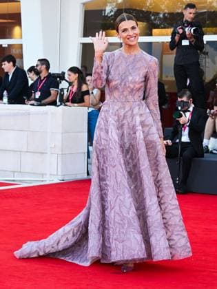 Venice, 82nd Venice International Film Festival 2025 - evening 7 - red carpet for the film A House of Dynamite. Pictured: Cristina Chiabotto  Copyright: xManuelexMangiarottix xipa-agency.netx xPoolxPhotoxEventsx06x IPA_Agency_IPA63964107