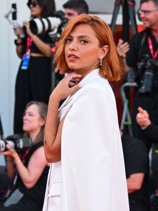 Venice, ITALY: Venice, 82nd Venice International Film Festival 2025 - evening 7 - red carpet for the film A House of Dynamite. Pictured: Federica Zacchia Venice ITALY  - ZUMAp169 20250902_zea_p169_1429 Copyright: xManuelexMangiarottix