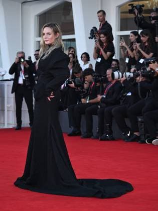 Venice, Italy: Venice, 82nd Venice International Film Festival 2025 - Evening 7 - Red carpet screening of the film A House of Dynamite. Pictured: Rebecca Ferguson Venice Italy  - ZUMAp169 20250902_zea_p169_1442 Copyright: xSimonexComix