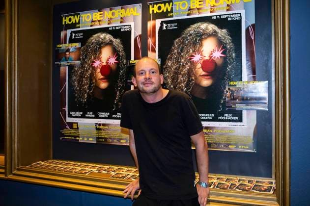 Florian Pochlatko at the premiere of the movie How to Be Normal at Metropol Düsseldorf, 02 09 2025 Foto:xI.xEdingerx xFuturexImagex normal_5901