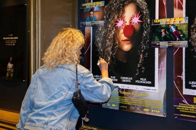 Luisa Celine Gaffron at the premiere of the movie How to Be Normal at the Metropol Düsseldorf, 02 09 2025 Foto:xI.xEdingerx xFuturexImagex normal_5905