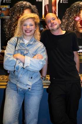 Luisa Celine Gaffron and Florian Pochlatko at the premiere of the movie How to Be Normal at the Metropol Düsseldorf, 02 09 2025 Foto:xI.xEdingerx xFuturexImagex normal_5924